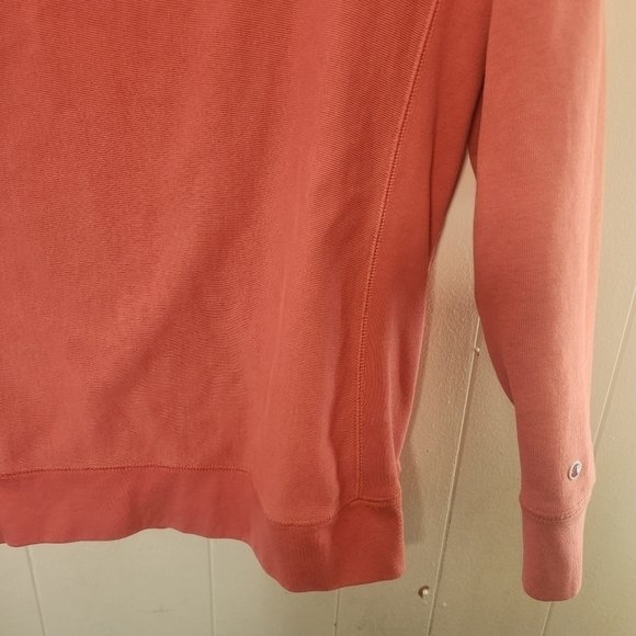 Champion Reverse Weave Salmon Pink Notre Dame Pullover Size Medium vintage - Picture 9 of 16